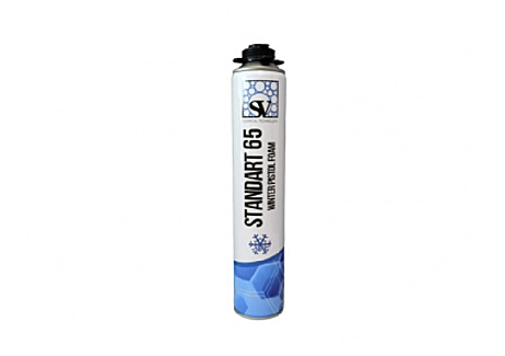 Монтажная пена SV STANDART 65 зимняя 670мл (780г)