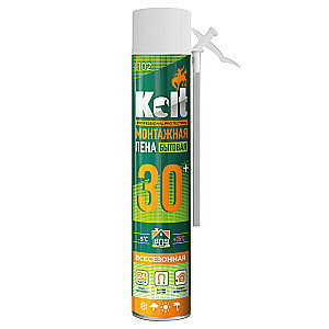 Монтажная пена KOLT 30 бытовая всесезонная (520г)