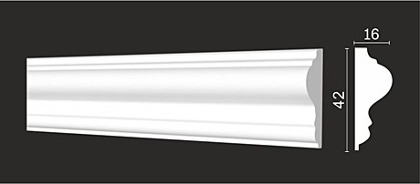 DD301 Молдинг (42*16*2000 мм)