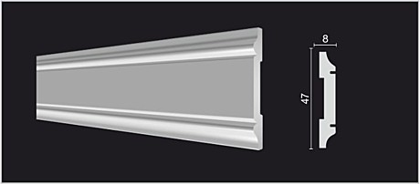 DD32 Молдинг (47*8*2000мм)