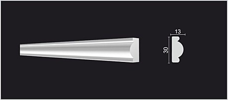 157A Молдинг малый (30*13*2000мм)