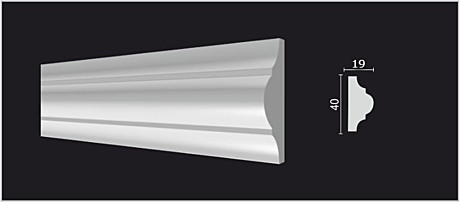 DD002 Молдинг (40*17*2000 мм)