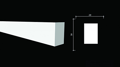 DD611 Молдинг (30*20*3000мм)