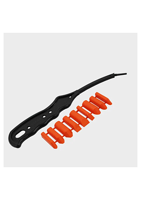 113-400 Шпатель для силиконов и герметиков DECOR со сменными адаптерами