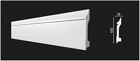 DD711 Плинтус (100*19*2000)