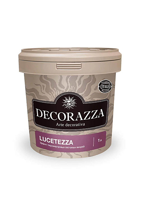 Декоративная краска Decorazza Lucetezza Argento (1 л)