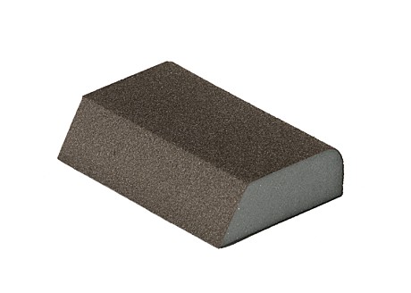 Губка шлифовальная Flexifoam Angle Block 98*86*26мм №100 (трапеция)