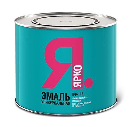 Эмаль ПФ-115 ЯРКО салатный (1,9кг)