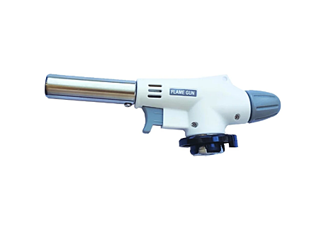 Горелка газовая 888, пластмассовый корпус, пьезоподжиг, 1,10Квт