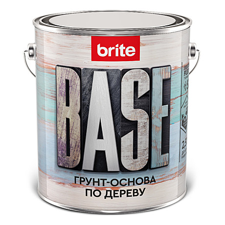 Грунт-основа BRITE FLEXX по дереву (2,5л)
