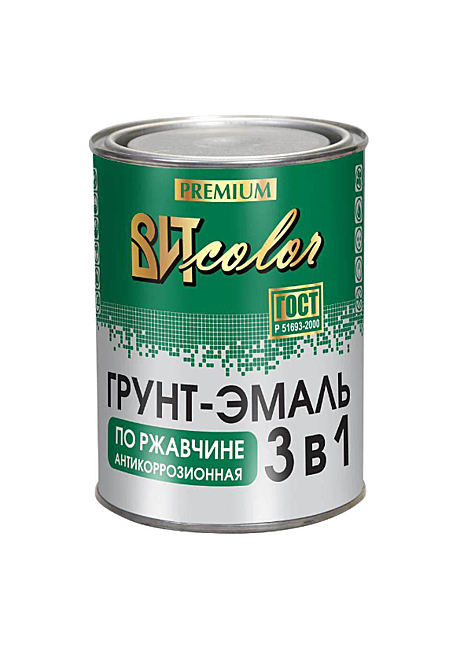 Грунт-эмаль 3в1 ВИТ КОЛОР красно-коричневый (0,8кг)