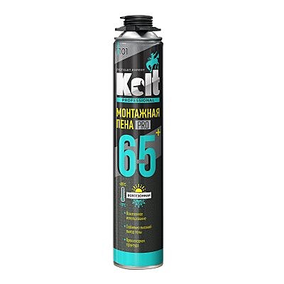 Монтажная пена KOLT 65 проф. всесезонная (900г)