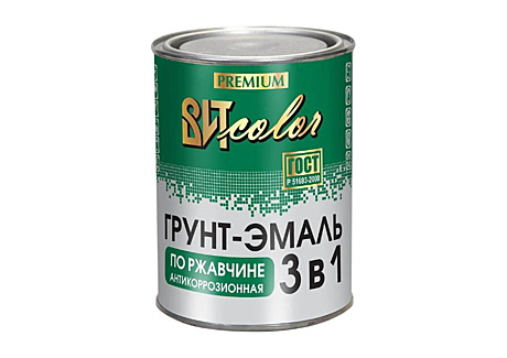 Грунт-эмаль по ржавчине 3в1 ВИТ КОЛОР темно-зеленый (0,8кг)