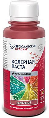 Паста колерная универсальная красный ЯК (100мл)